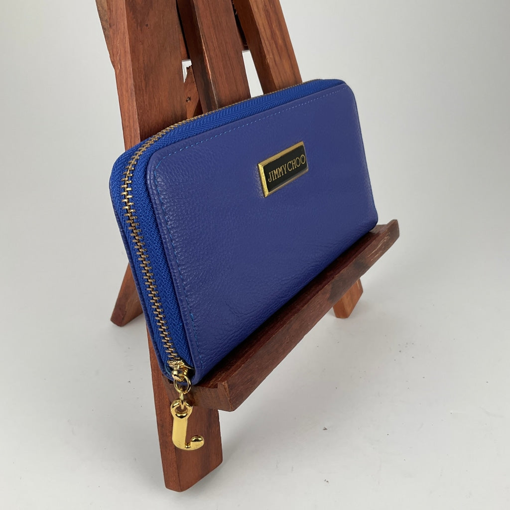 Jimmy Choo - Blue Wallet/Purse - Handbags Wallets & Cases