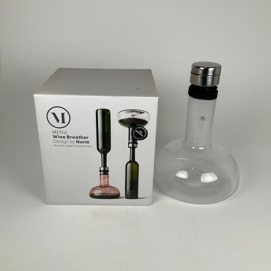 Cool breather design by Norm Menu - Wine Breather