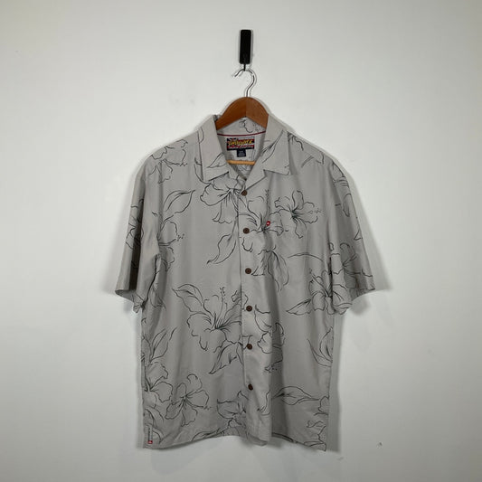 Quiksilver - Print Shirt - M - Shirts & Tops