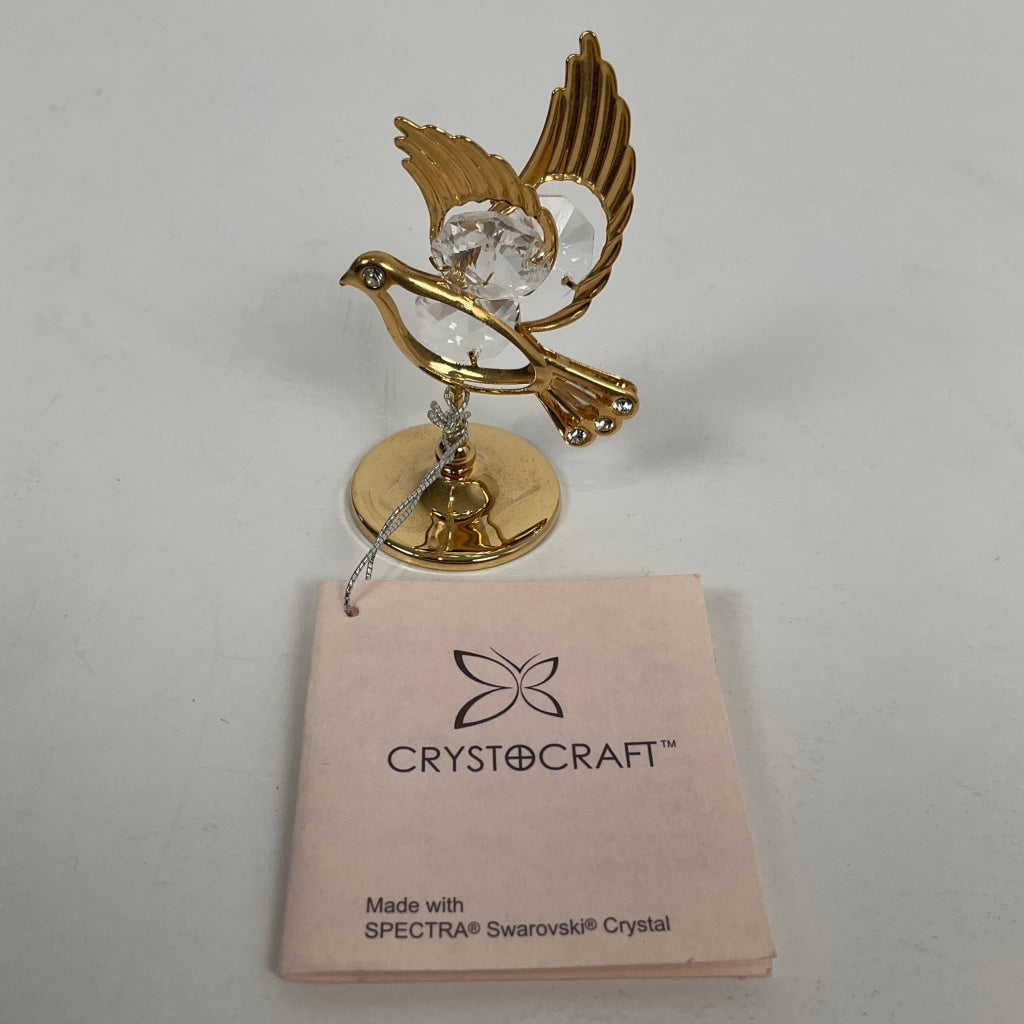 Spectra Swarovski Crystal Dove By Cryst Craft Collectibles