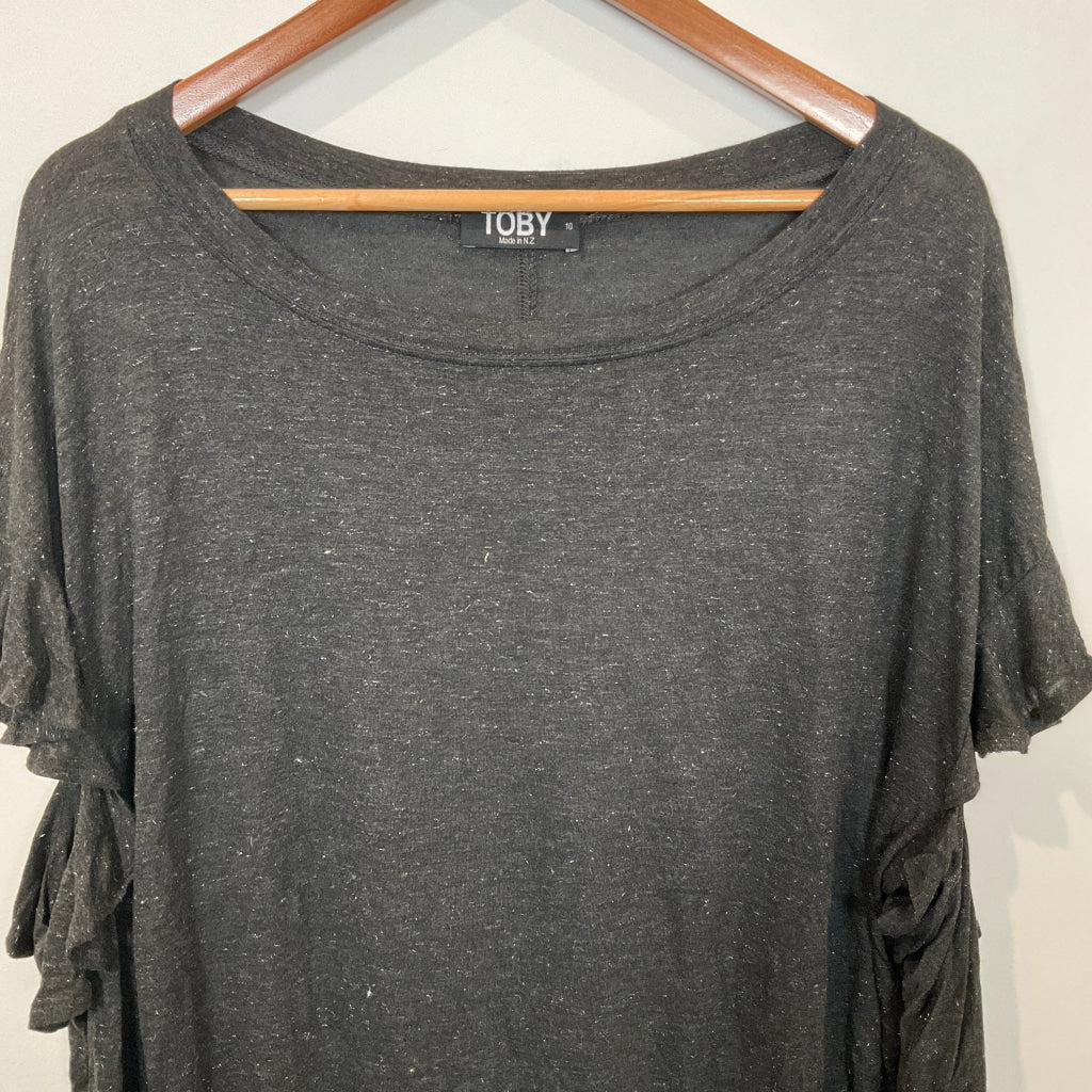 Toby - Grey Top Shirts & Tops