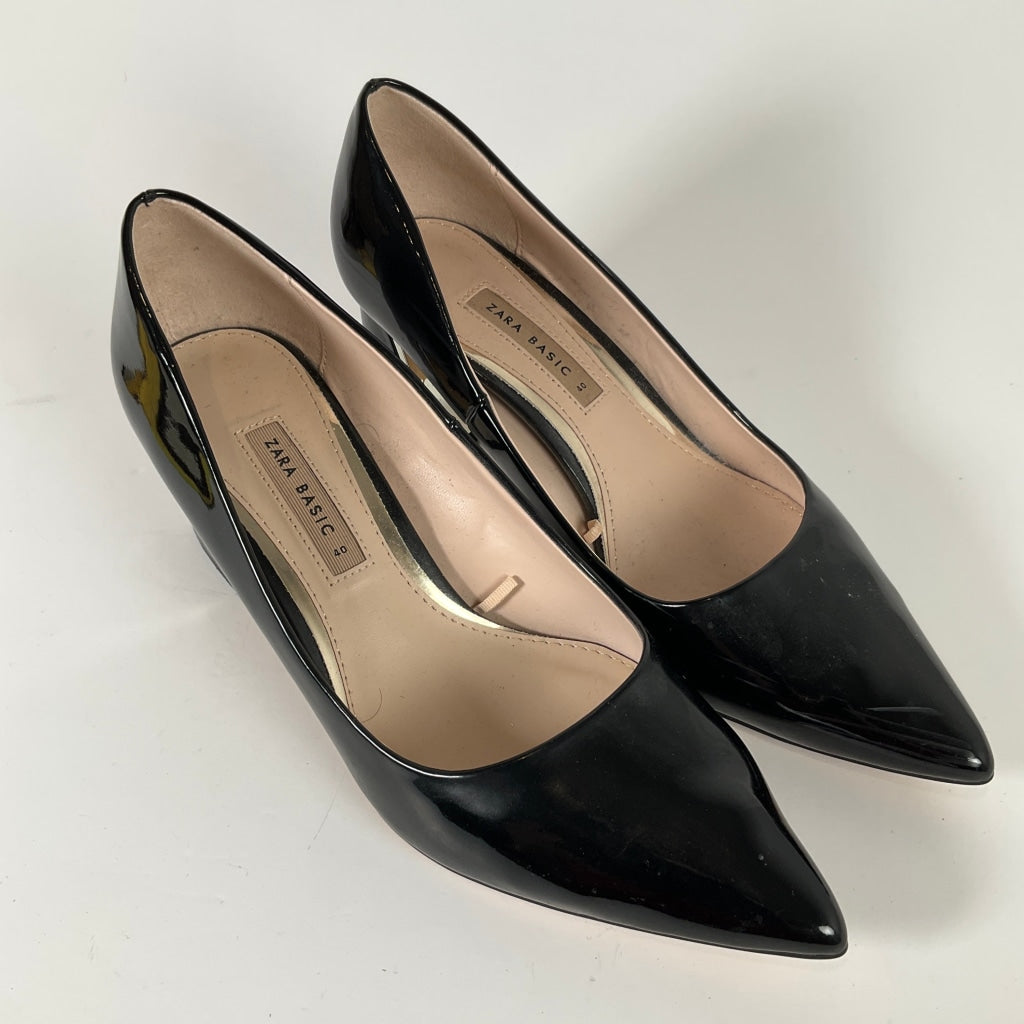 Zara Basic - Black Heels - Size 40 - Shoes