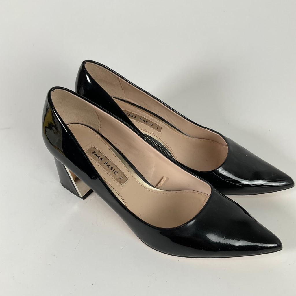 Zara Basic - Black Heels - Size 40 - Shoes