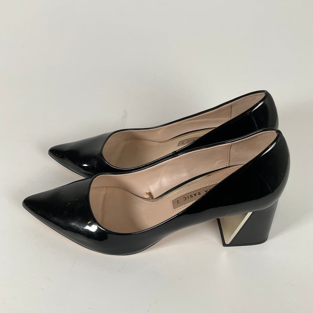 Zara Basic - Black Heels - Size 40 - Shoes